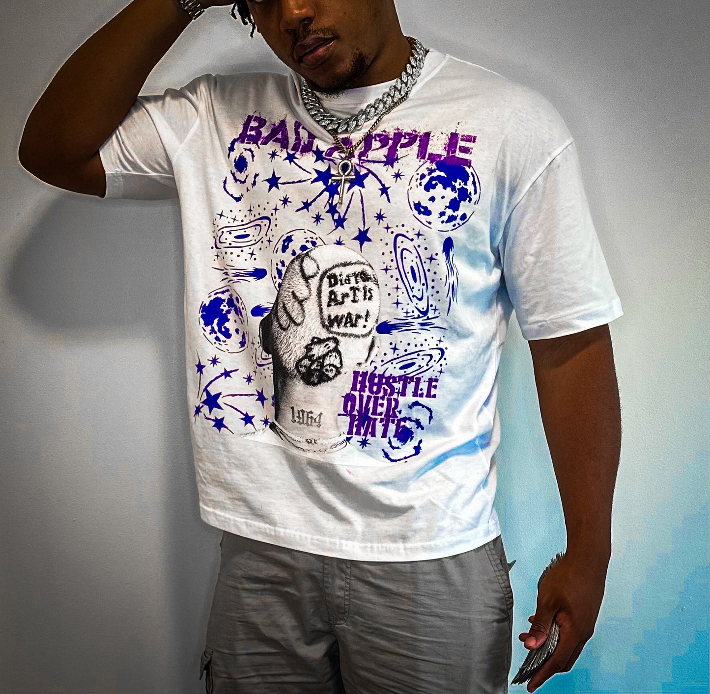 Hustle Over Hate Heavyweight Tee