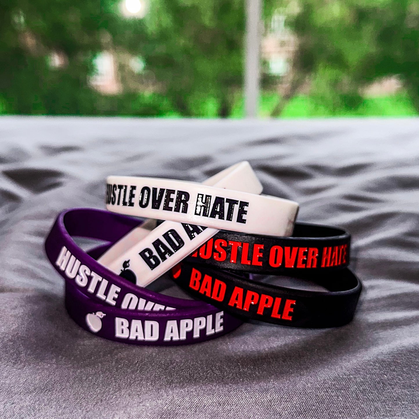 Hustle Over Hate Bracelets (3 ct)